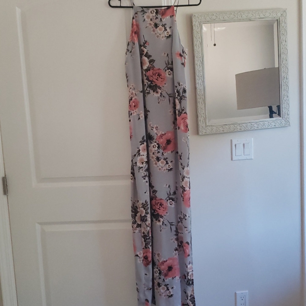 Floral maxi dress